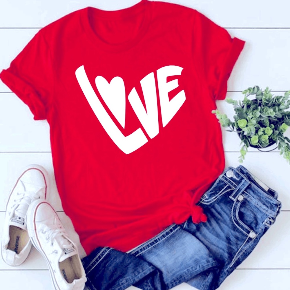 Valentines love t-shirt unisex